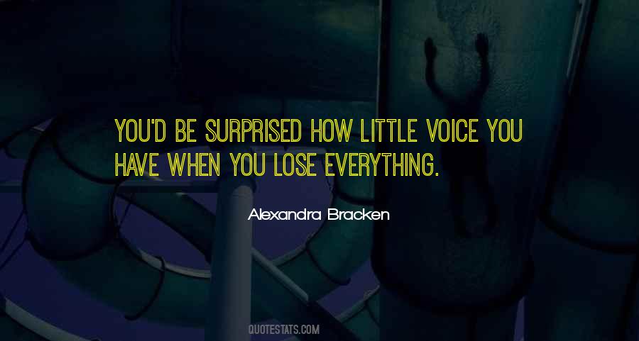 Lose Everything Quotes #349261