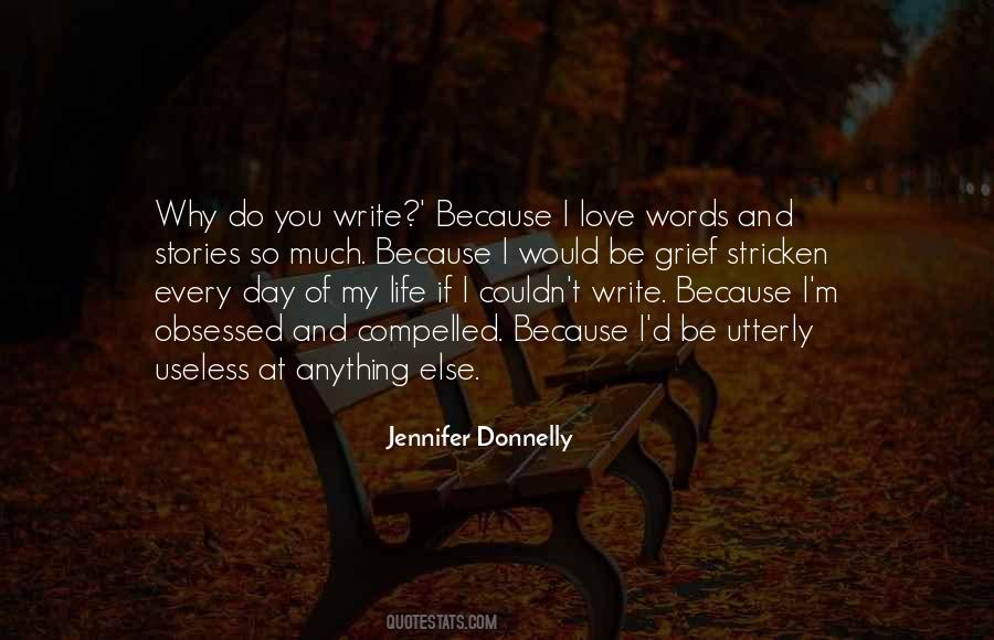 Why I Write Quotes #68700