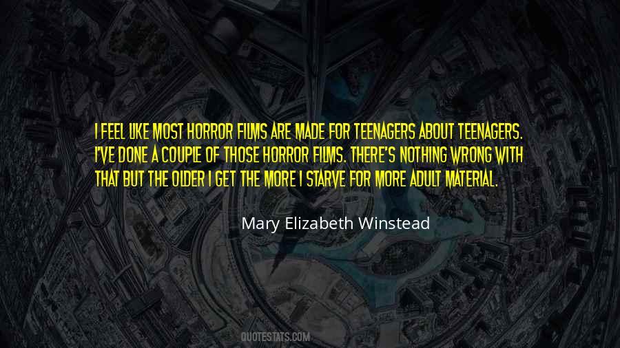 Quotes About Horror Films #108227