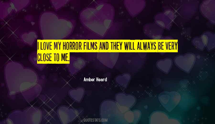 Quotes About Horror Films #1157407