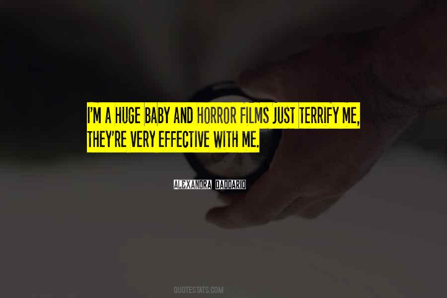 Quotes About Horror Films #1476559