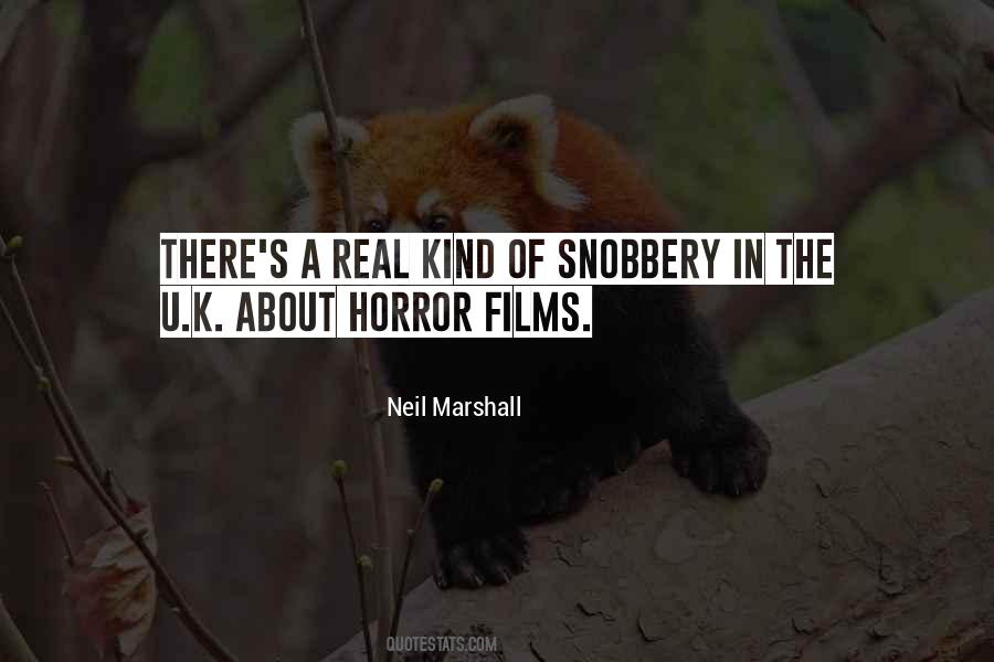 Quotes About Horror Films #1632318
