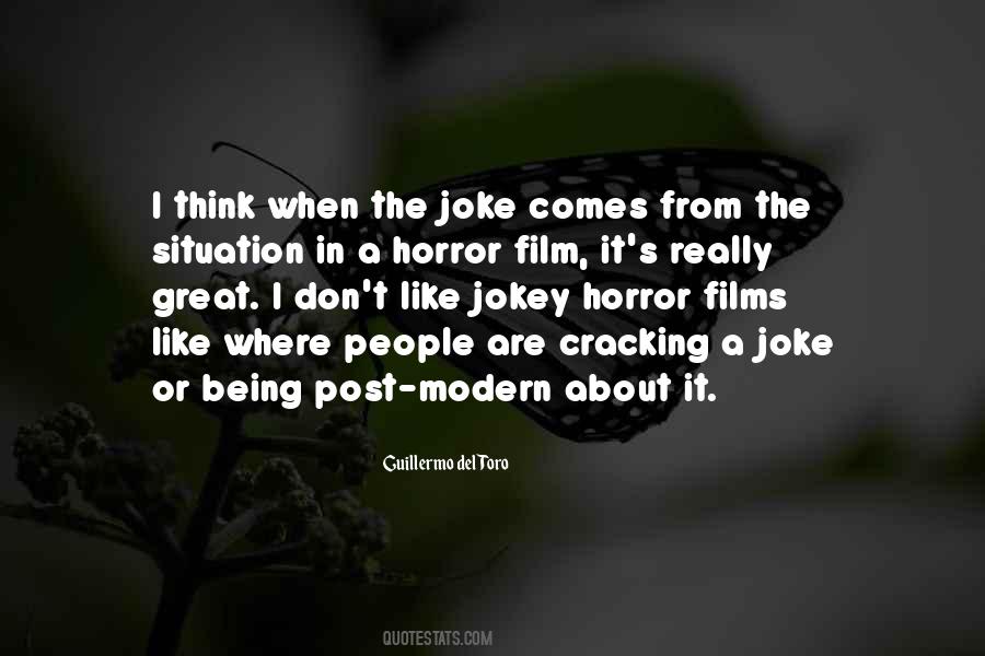 Quotes About Horror Films #289578