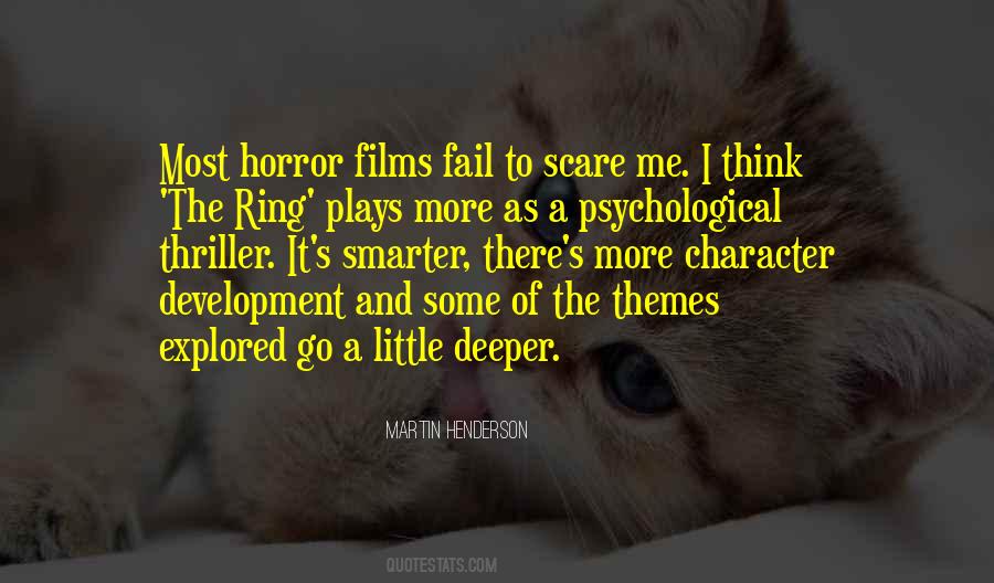 Quotes About Horror Films #41685