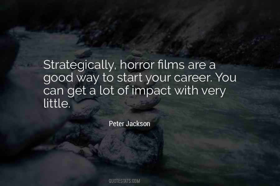 Quotes About Horror Films #613154