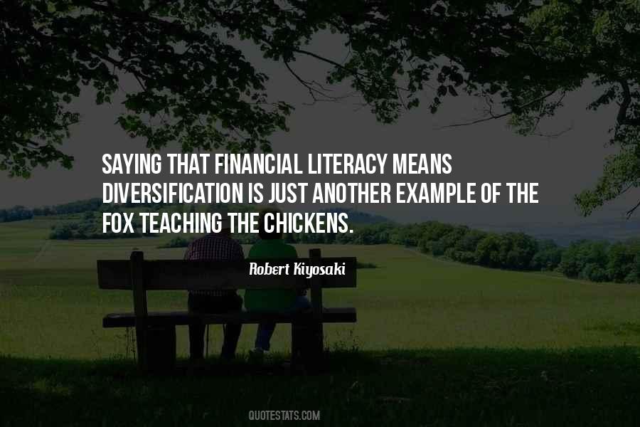 Quotes About Financial Literacy #1093763