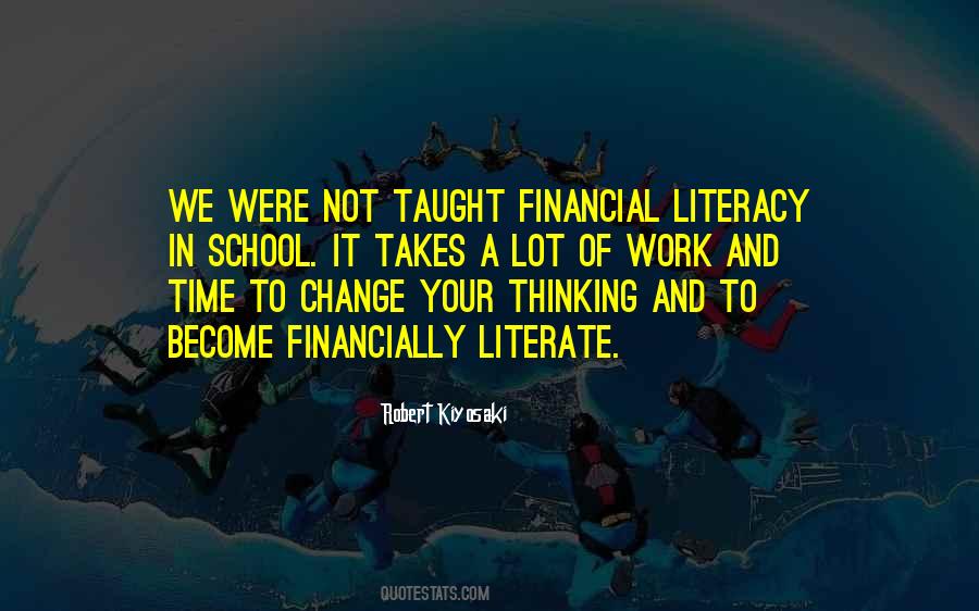 Quotes About Financial Literacy #527542