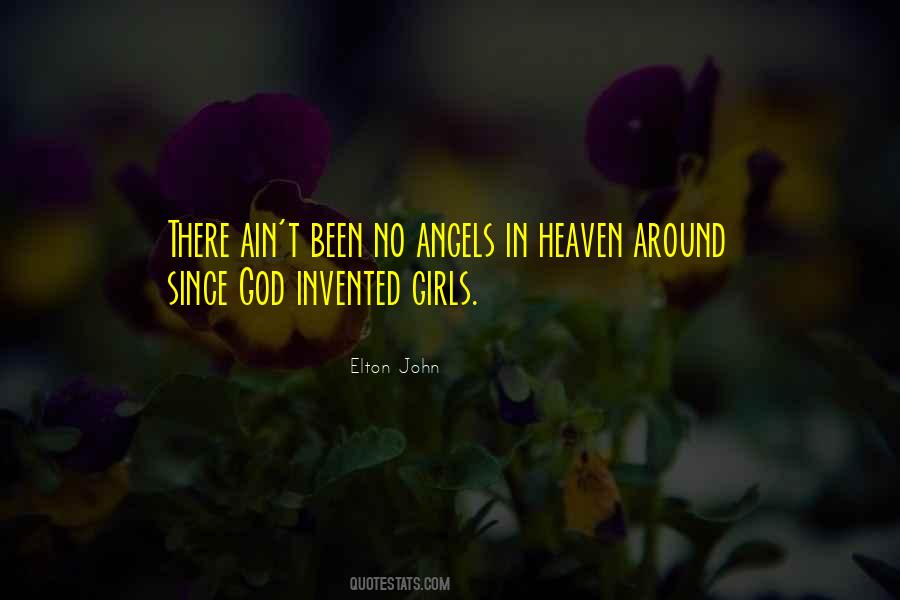 Quotes About Angels In Heaven #1745798