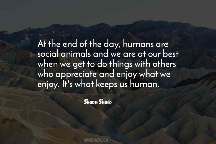 Are Humans Animals Quotes #595967