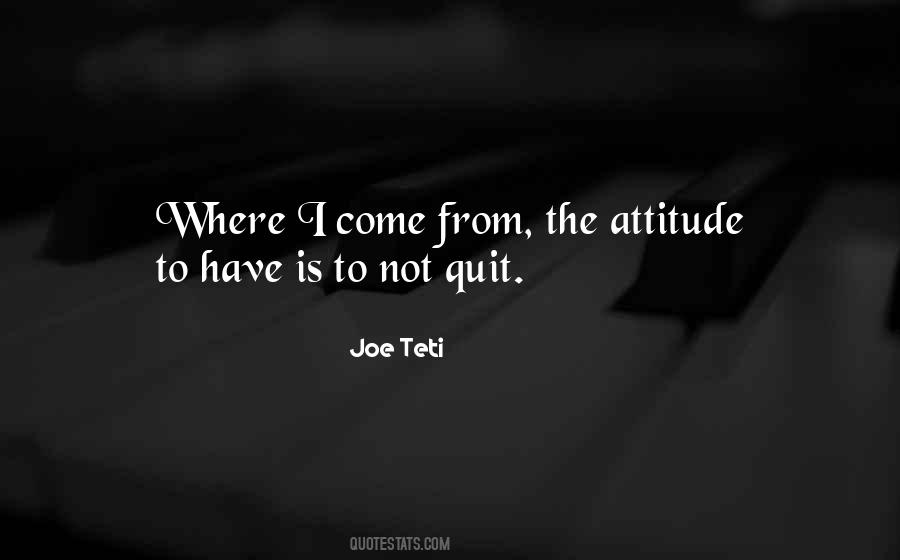 Quotes About Not Quitting #1589562