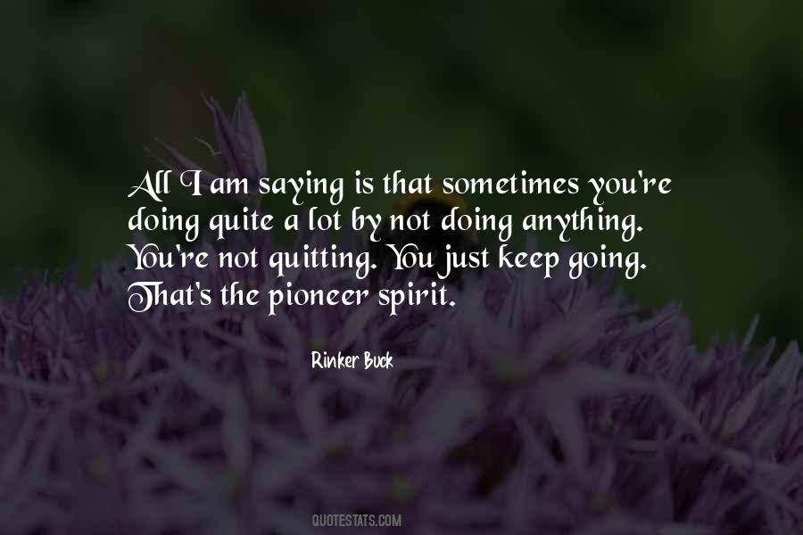 Quotes About Not Quitting #1613390