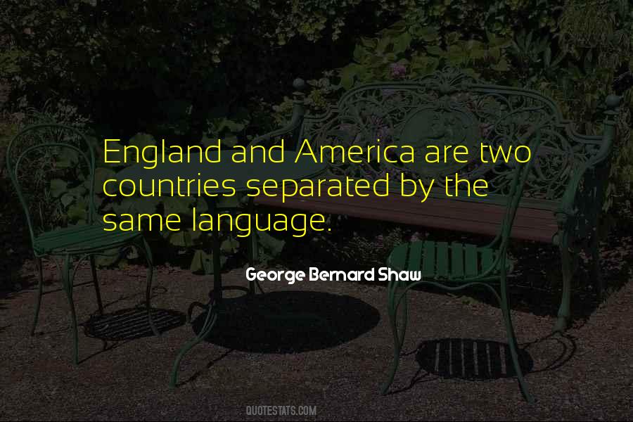 Quotes About England And America #874224
