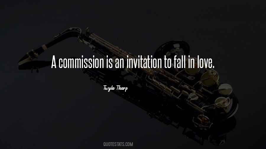 Quotes About Commission #1126151