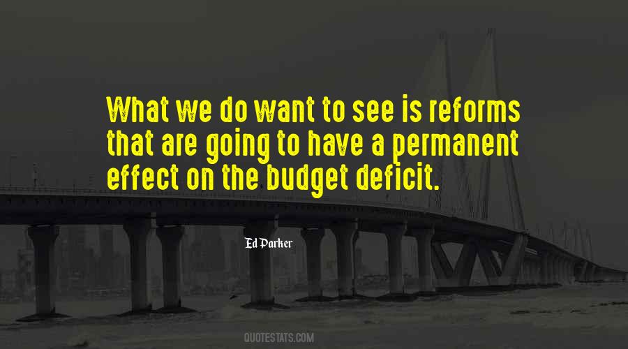 Quotes About Budget Deficit #180693