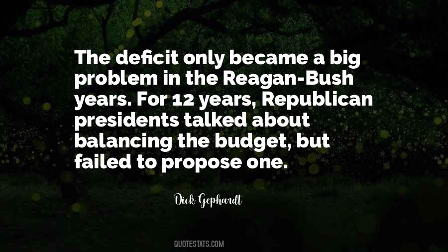 Quotes About Budget Deficit #545304