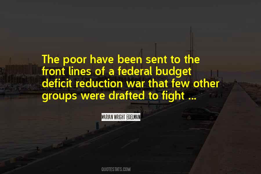 Quotes About Budget Deficit #989327