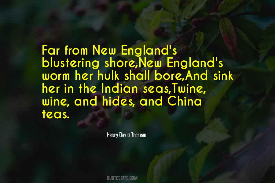Quotes About New England #1153556