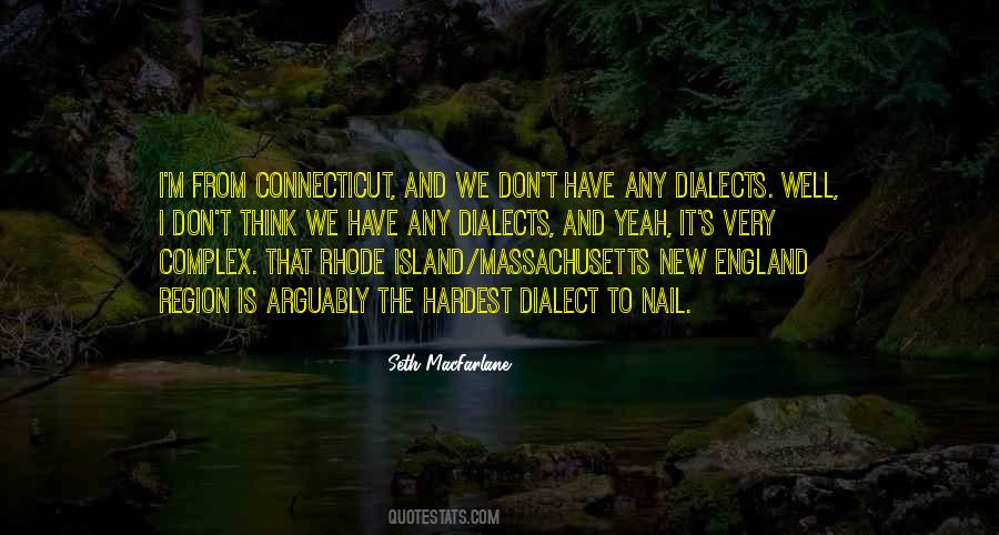 Quotes About New England #1244944