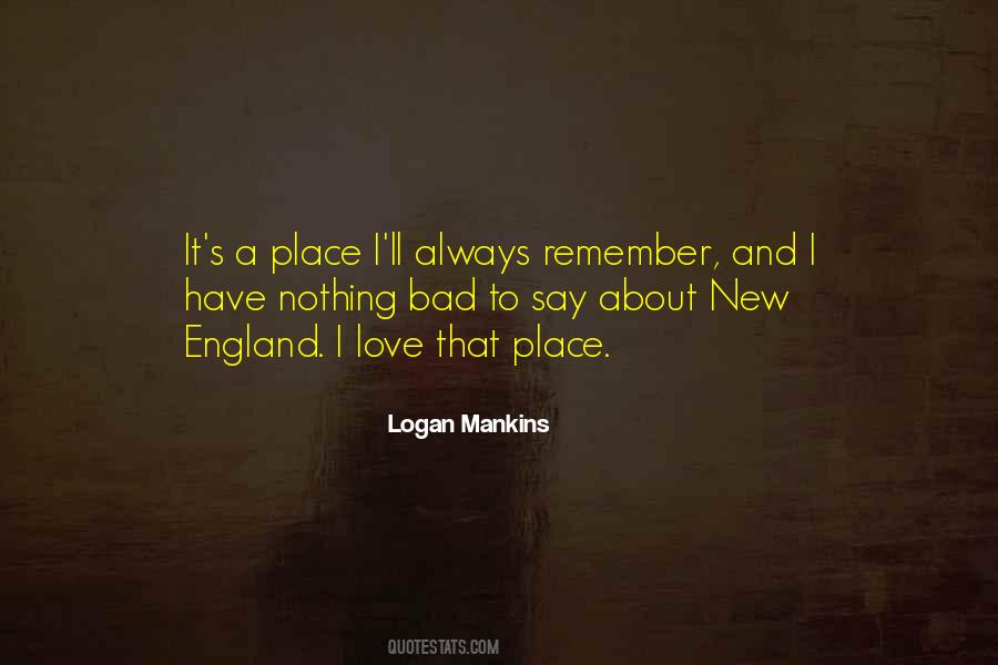 Quotes About New England #1357506