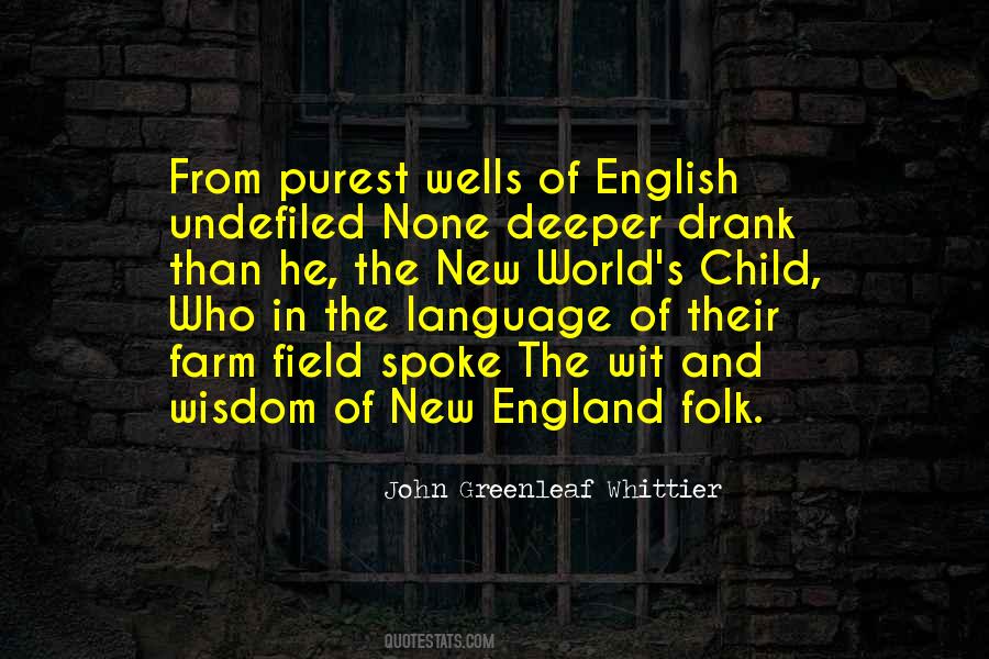 Quotes About New England #1549460