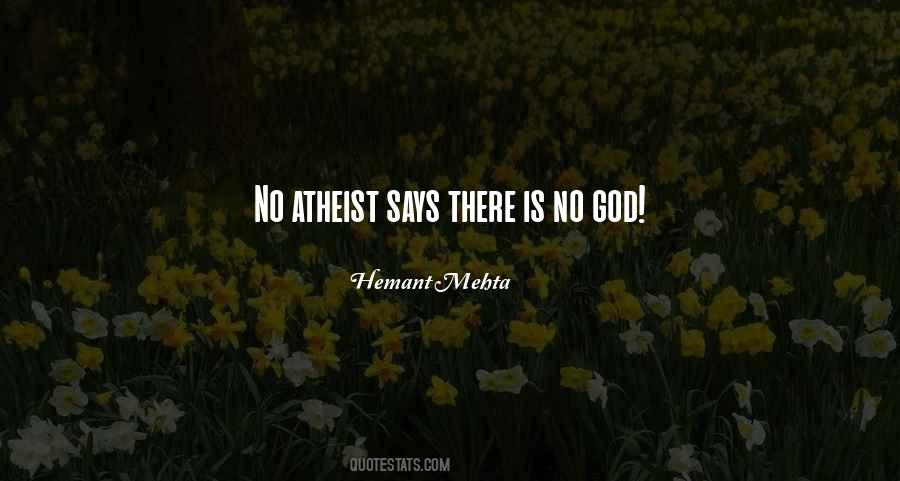 Quotes About There Is No God #1865193