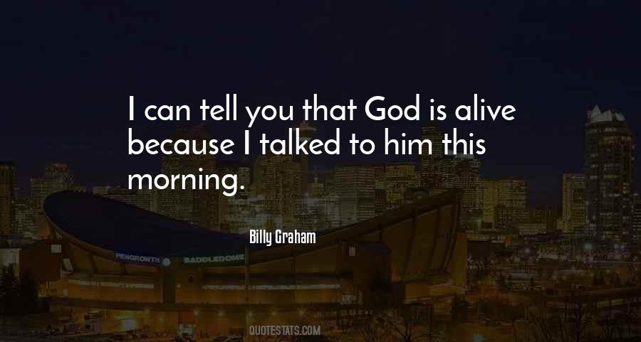 Morning God Quotes #543097