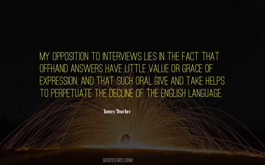 Quotes About Oral Language #1770432