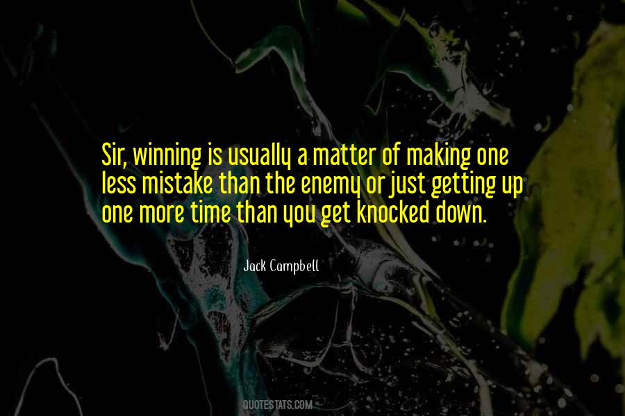 Quotes About Knocked Down #1106922