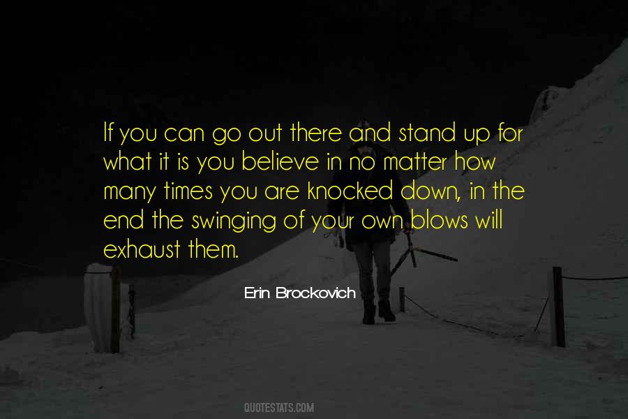 Quotes About Knocked Down #406780