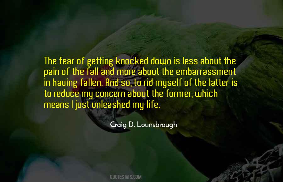 Quotes About Knocked Down #459626