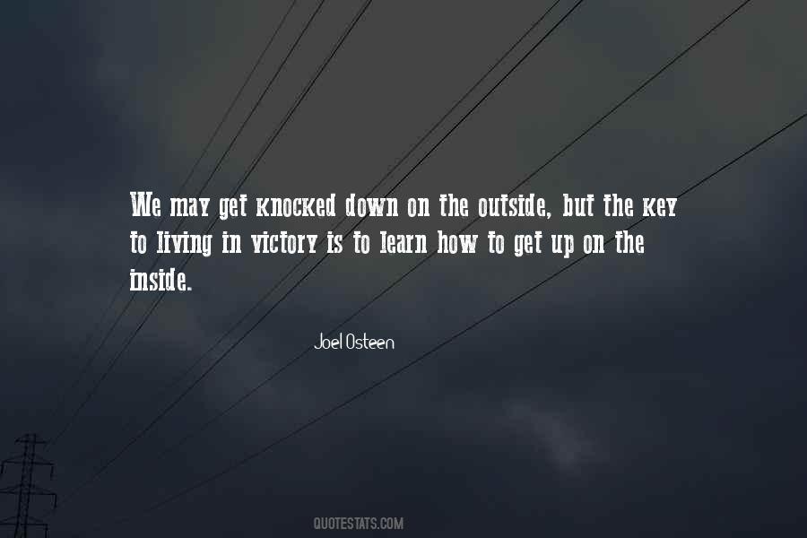 Quotes About Knocked Down #624809