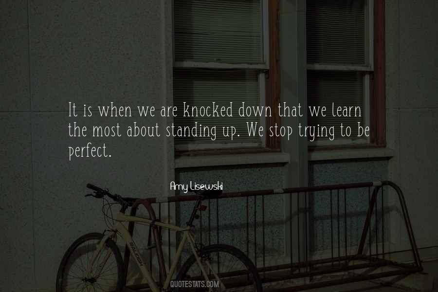 Quotes About Knocked Down #926213