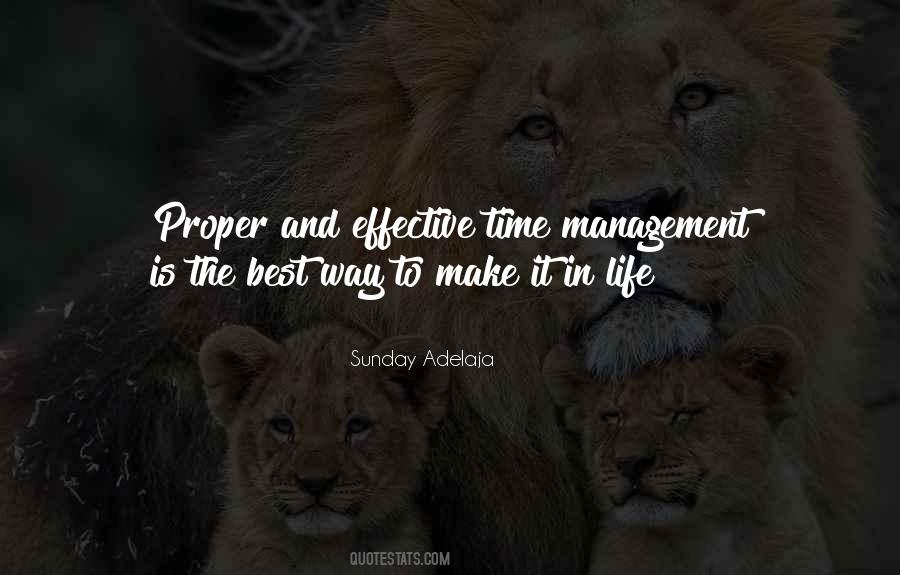 Quotes About Effective Management #1795102