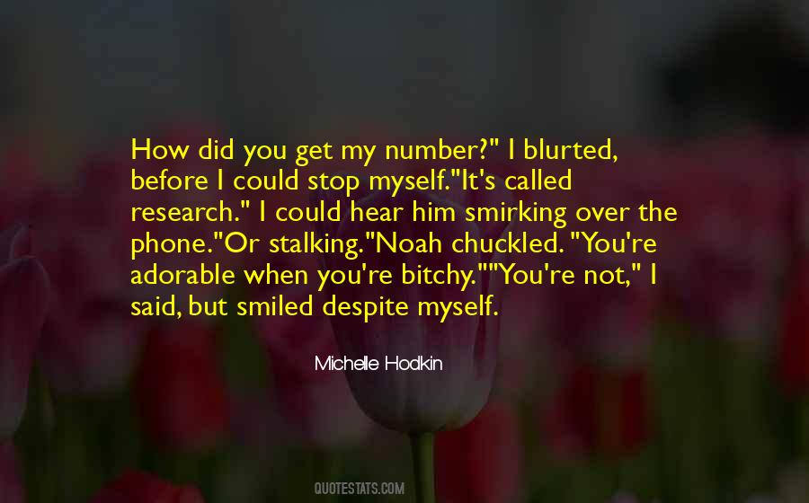 Quotes About Stalking #79384