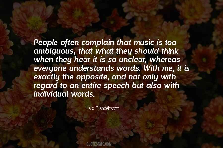 Quotes About Mendelssohn #234812