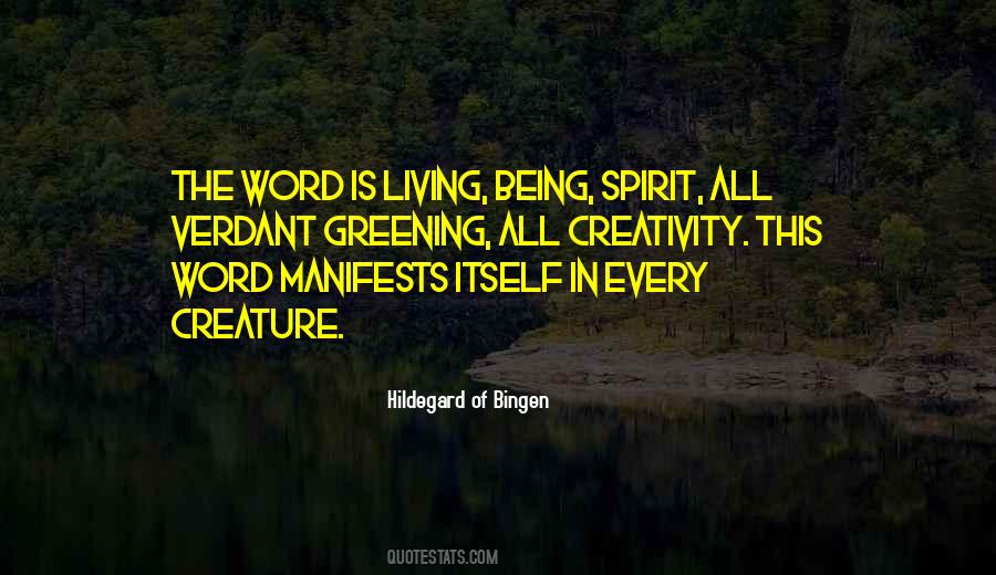 The Living Spirit Quotes #259869