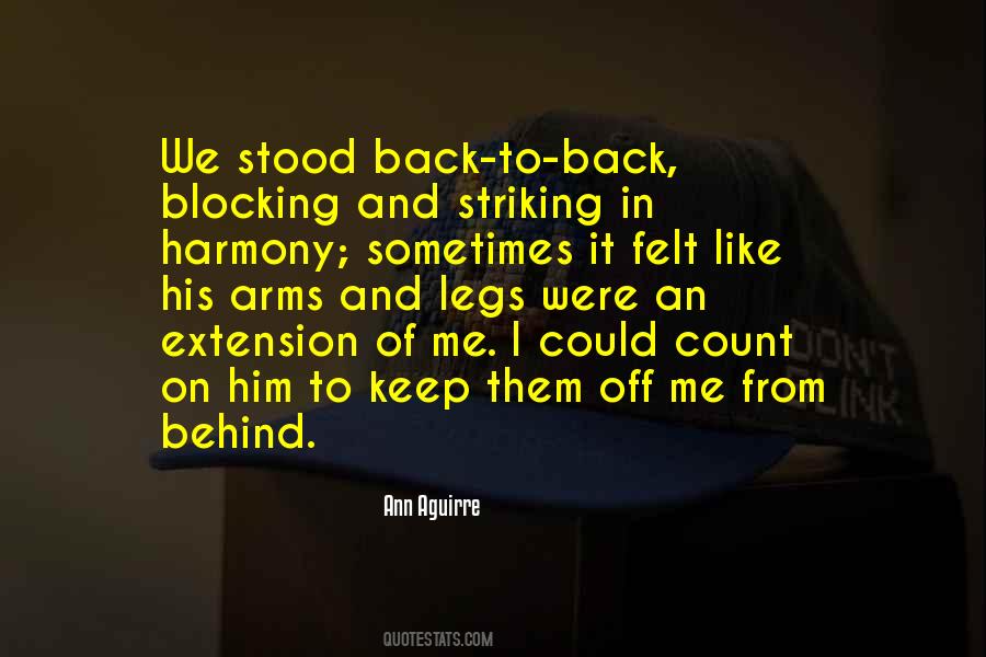 Quotes About Striking Back #591706