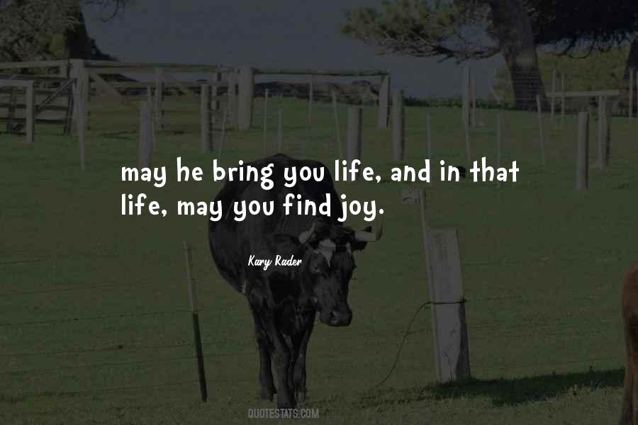 Find Joy Quotes #1728618