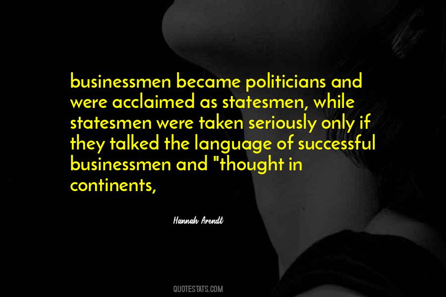 Quotes About Businessmen #1004111