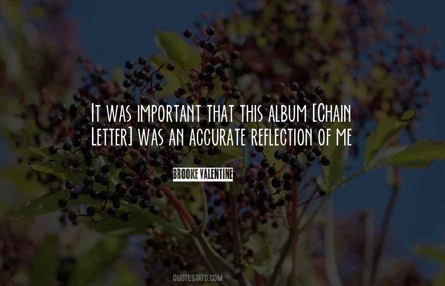 Quotes About Chain Letters #1531259