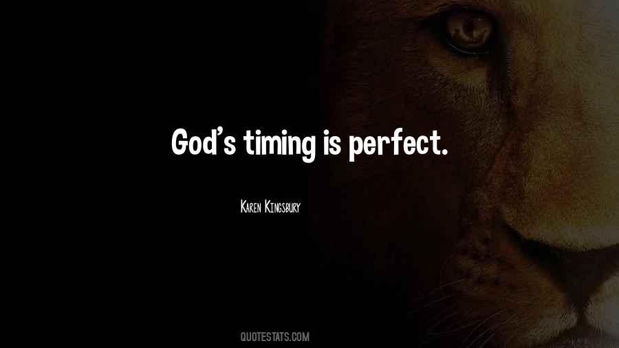 Quotes About God Timing #1448997