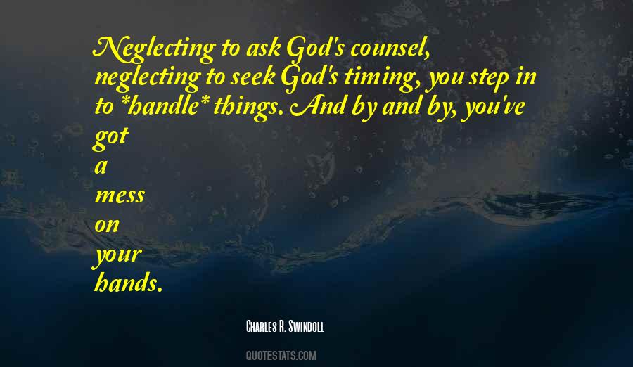 Quotes About God Timing #268986