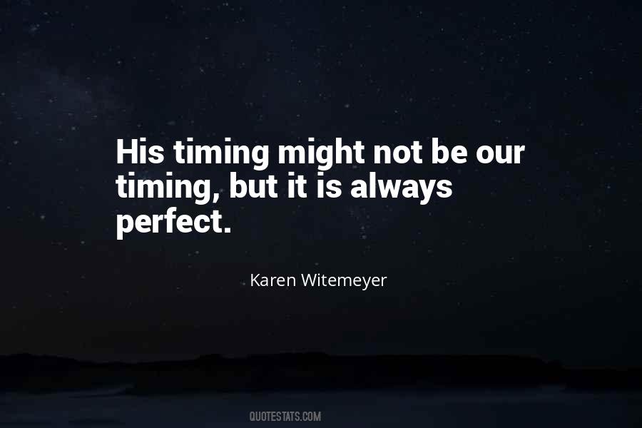 Quotes About God Timing #900401