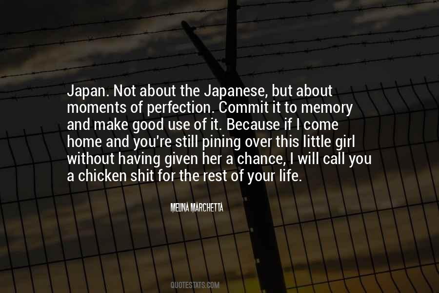 Quotes About Japanese Girl #1369243