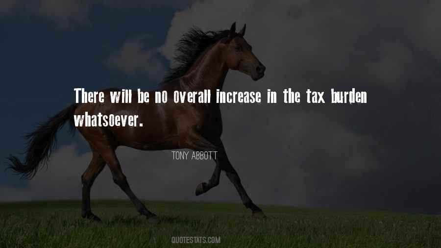 Tax Burden Quotes #973812