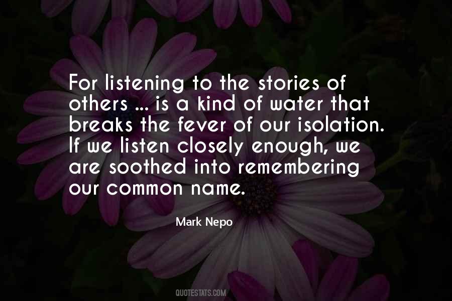 Quotes About Listening To Others #1427493