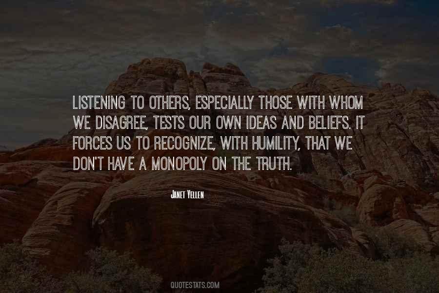 Quotes About Listening To Others #1622113