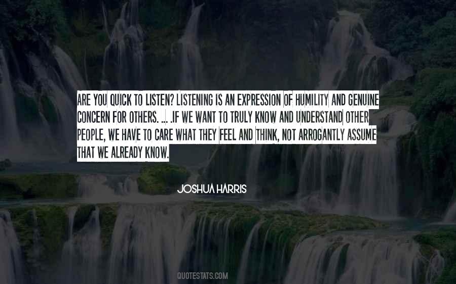 Quotes About Listening To Others #77079