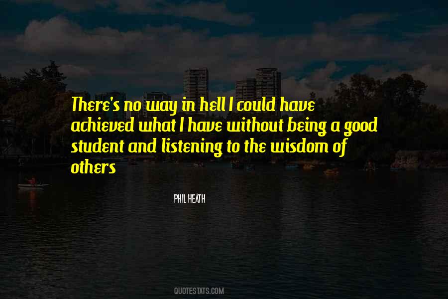 Quotes About Listening To Others #85124