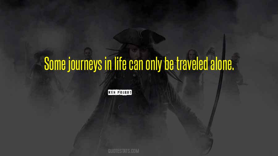 Quotes About Travel Alone #1086441